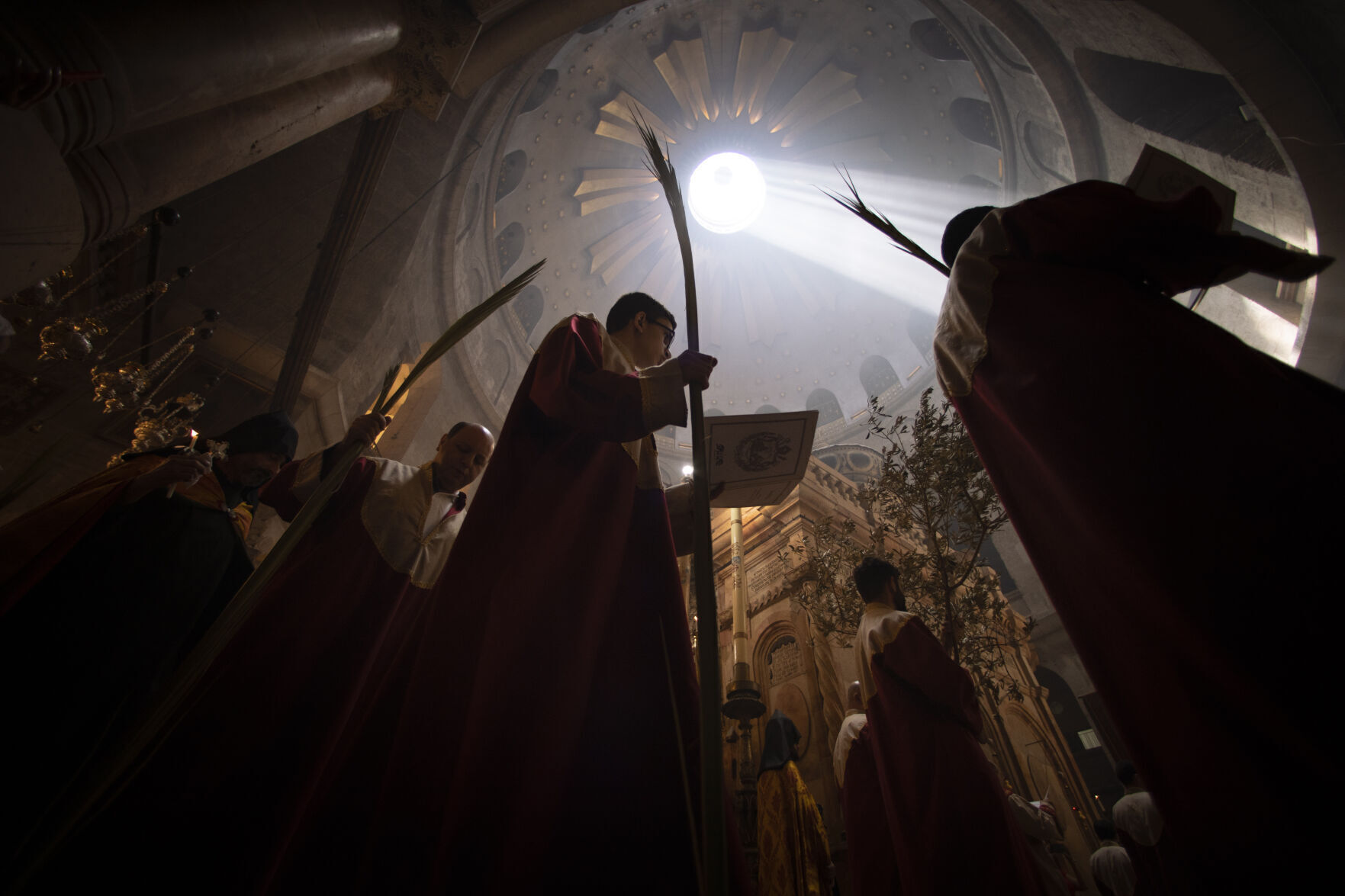 APTOPIX Israel Palestinians Orthodox Palm Sunday